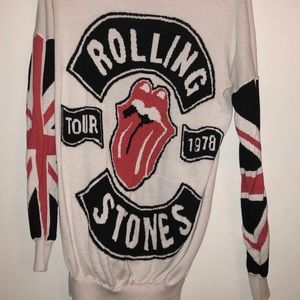 Oversized Rolling Stones Sweater